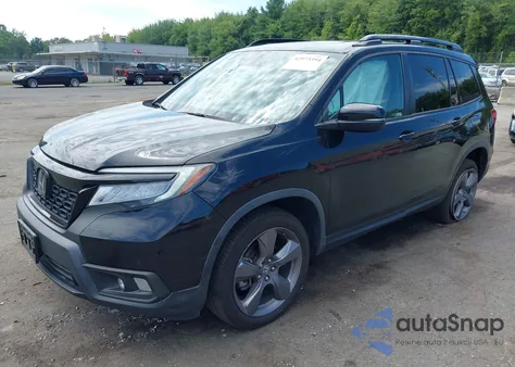 2019 Honda Passport Touring из США, поврежденный, VIN 5FNYF8H98KB002649